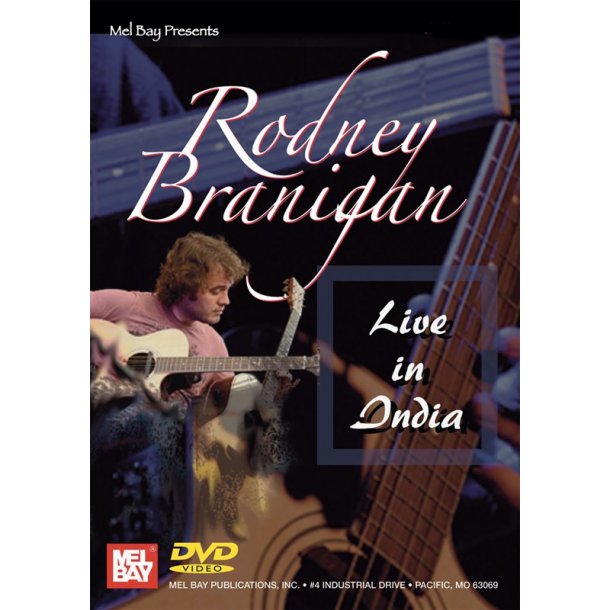 BRANIGAN RODNEY RODNEY BRANIGAN LIVE IN INDIA GUITAR DVD