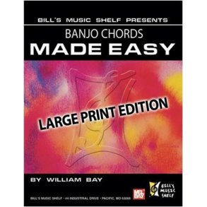 Banjo Chords Made Easy, Large Print Edition