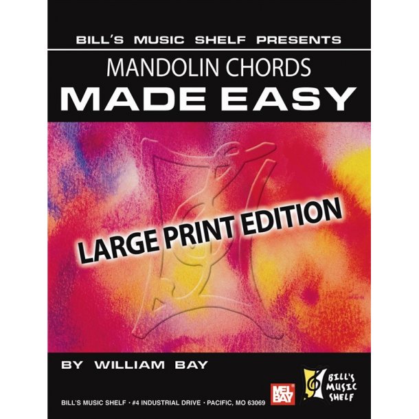 Mandolin Chords Made Easy, Large Print Edition