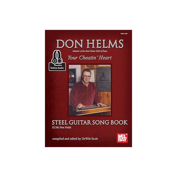 Don Helms: Your Cheatin' Heart - Steel Guitar Song Book (Book/Online Audio)