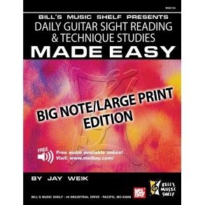 Daily Guitar Sight Reading & Technique Studies Made Easy