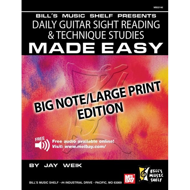 Daily Guitar Sight Reading &amp; Technique Studies Made Easy