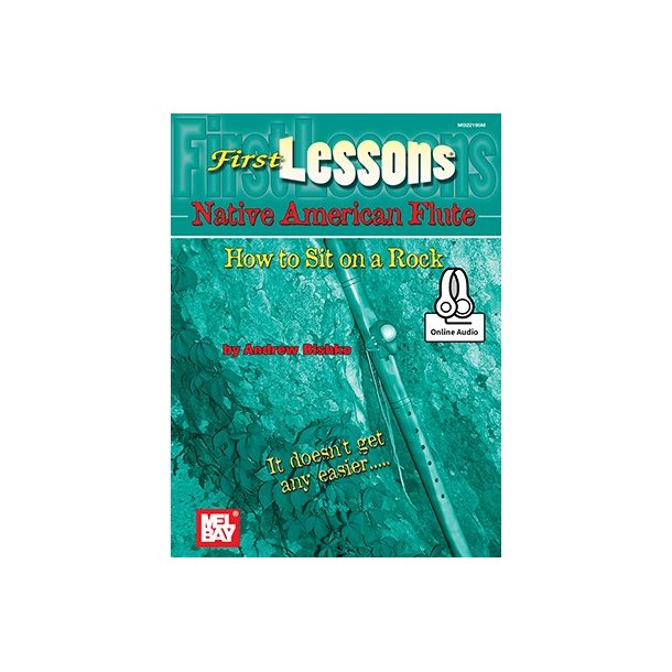 First Lessons Native American Flute: How To Sit On A Rock (Book/Online Audio)