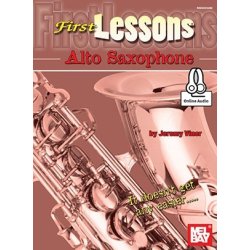 Jeremy Viner: First Lessons Alto Saxophone (Book/Online Audio)