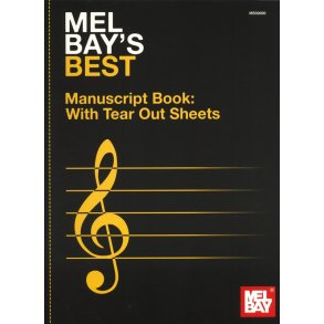 Mel Bay's Best Manuscript Book (12 Stave)