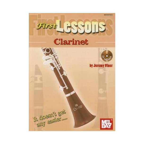 FIRST LESSONS CLARINET BOOK/CD SET