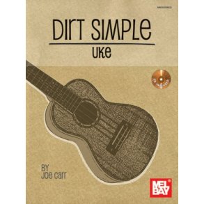 CARR JOE DIRT SIMPLE UKE UKULELE BOOK/CD