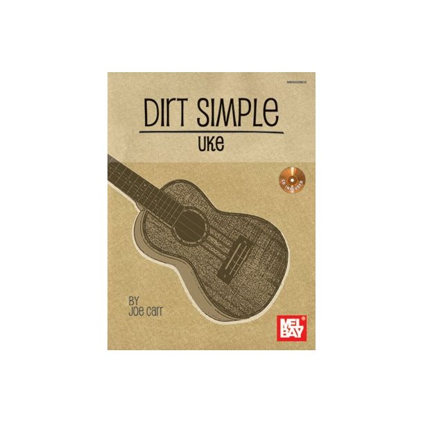 CARR JOE DIRT SIMPLE UKE UKULELE BOOK/CD