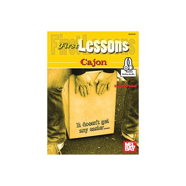 Jordan Perlson: First Lessons Cajon (Book/Online Audio)