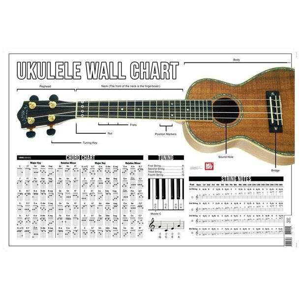 Ukulele Wall Chart