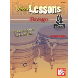Trevor Salloum: First Lessons Bongo (Book/Online Audio)