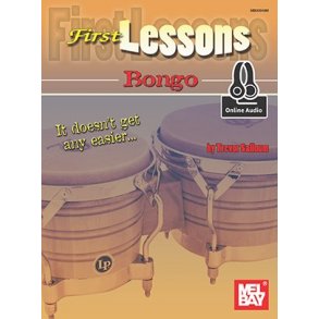 Trevor Salloum: First Lessons Bongo (Book/Online Audio)