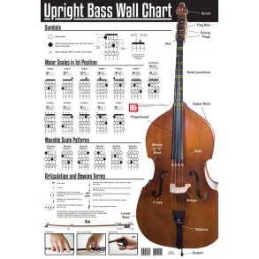 UPRIGHT BASS WALL CHART