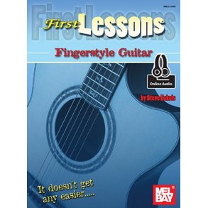 Steve Eckels: First Lessons Fingerstyle Guitar (Book/Online Audio)