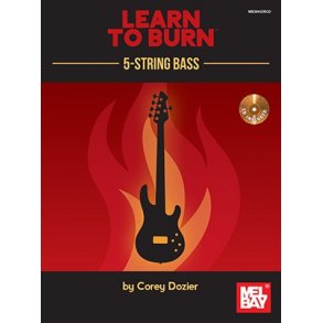 Learn To Burn: 5-String Bass Guitar (Book/CD Set)