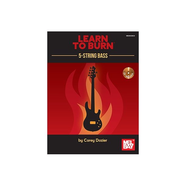 Learn To Burn: 5-String Bass Guitar (Book/CD Set)