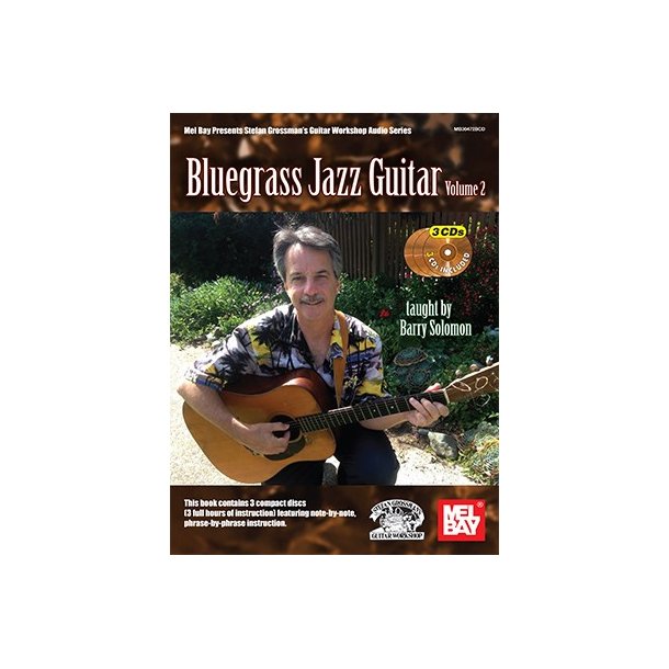 Bluegrass Jazz Gtr Vol 2 Gtr Bk/Cd
