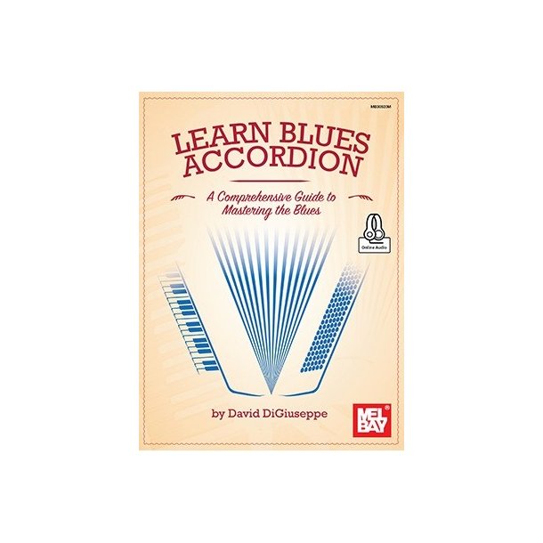 David DiGiuseppe: Learn Blues Accordion (Book/Online Audio)