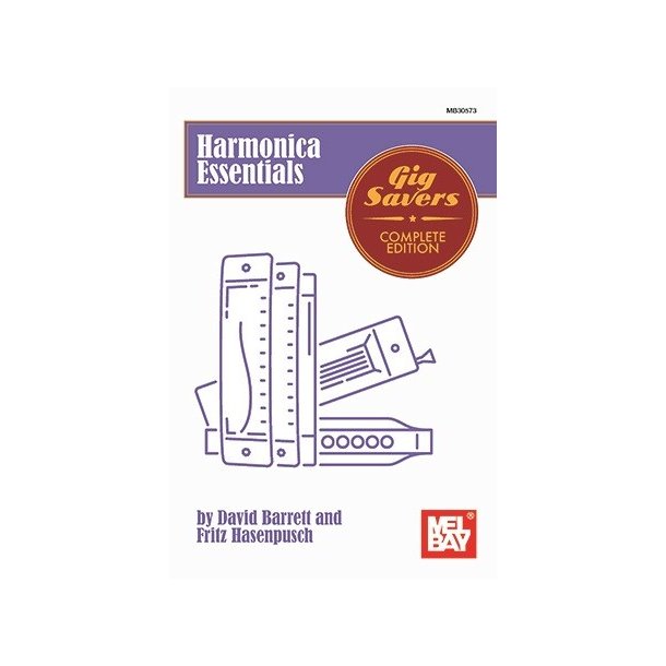 David Barrett And Fritz Hasenpusch: Harmonica Essentials (Book)