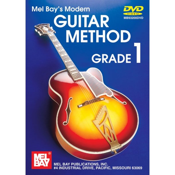 BAY MEL MODERN GUITAR METHOD GRADE 1 GUITAR DVD