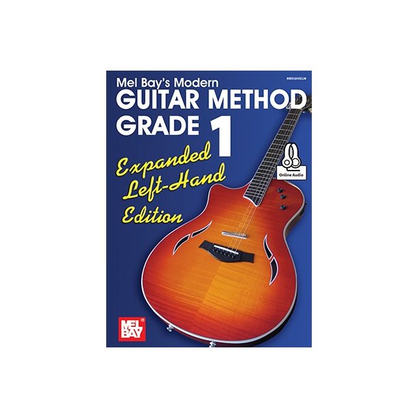 Mel Bay/William Bay: Modern Guitar Method Grade 1 - Expanded Left-Hand Edition (Book/Online Audio)