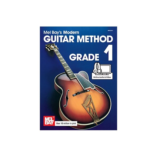 Mel Bay's Modern Guitar Method: Grade 1 (Book/Online Media)