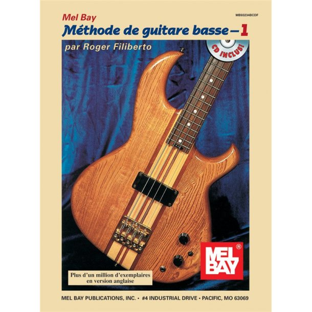Electric Bass Method Volume 1, French Edition