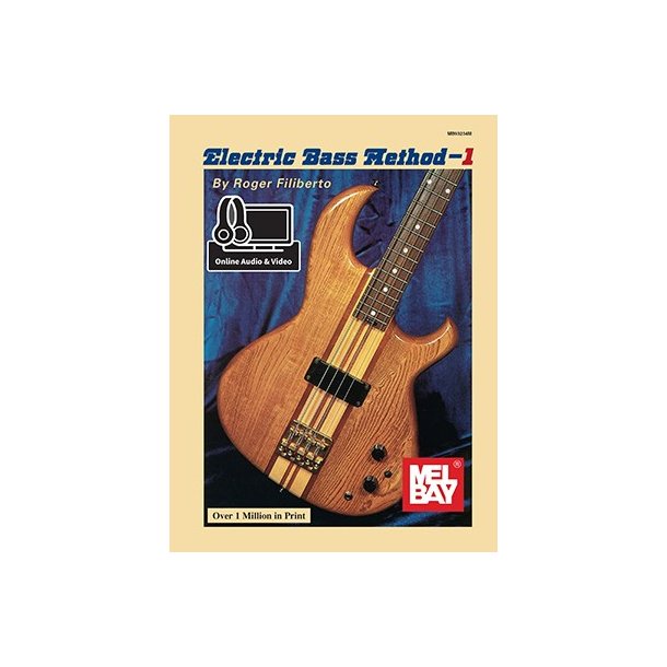 Roger Filiberto: Electric Bass Method - Volume 1 (Book/Online Audio/Video)