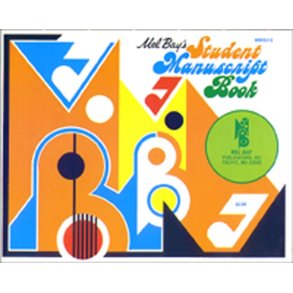 STUDENT MANUSCRIPT BOOK 6-STAVE ALL INSTRUMENTS BOOK