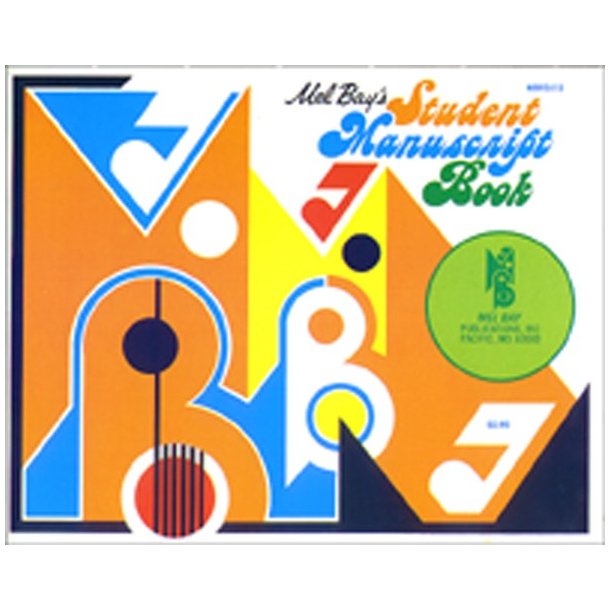 STUDENT MANUSCRIPT BOOK 6-STAVE ALL INSTRUMENTS BOOK