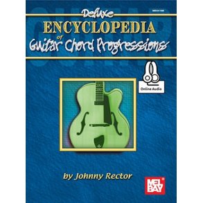 Johnny Rector: Deluxe Encyclopedia Of Guitar Chord Progressions (Book/Online Audio)