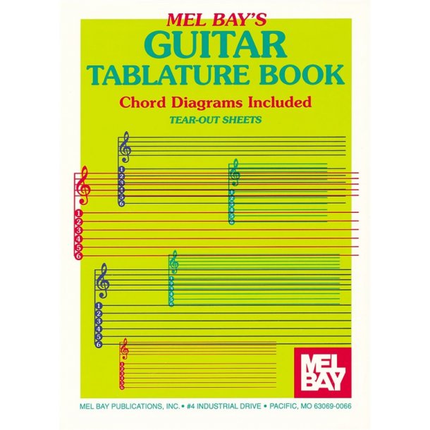 Guitar Tablature Book