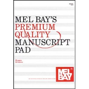 Premium Quality Manuscript Pad Ten-Stave
