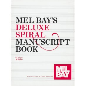 Mel Bay's Deluxe Spiral Manuscript Book