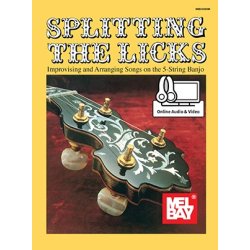 Janet Davis: Splitting The Licks 5 String Banjo (Book/Audio Online)