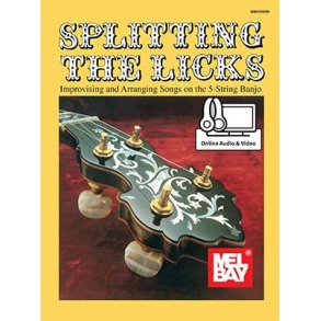 Janet Davis: Splitting The Licks 5 String Banjo (Book/Audio Online)