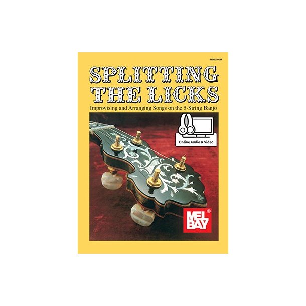 Janet Davis: Splitting The Licks 5 String Banjo (Book/Audio Online)