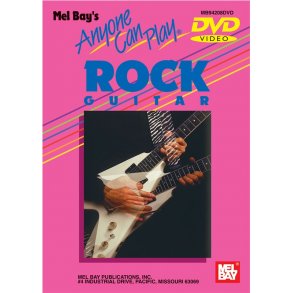 ANYONE CAN PLAY ROCK GUITAR GUITAR (ELECTRIC) DVD
