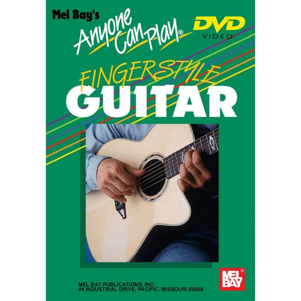 ANYONE CAN PLAY FINGERSTYLE GUITAR GUITAR (FINGERPICKING) DVD