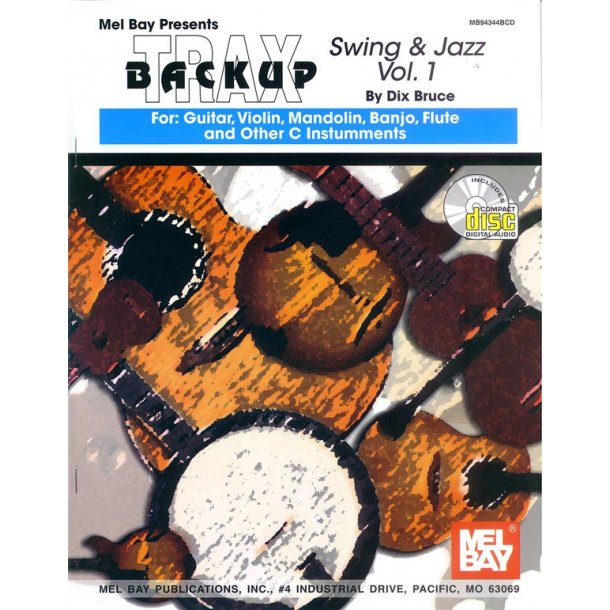 Backup Trax/S&J for Gtr,Violin,Mndln,Bnjo,Flt &amp; C Insts