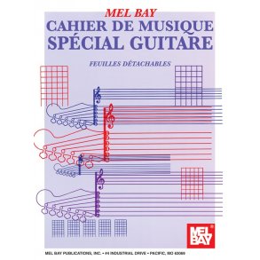 Rock Guitar Manuscript Book:  French Edition