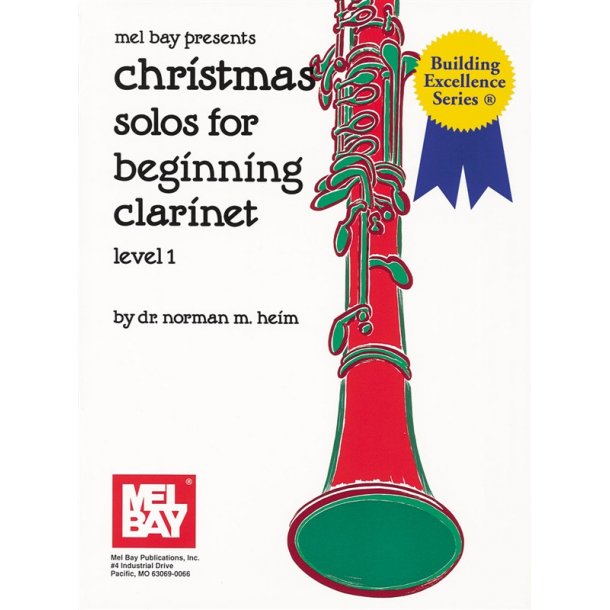 Christmas Solos for Beginning Clarinet Level 1