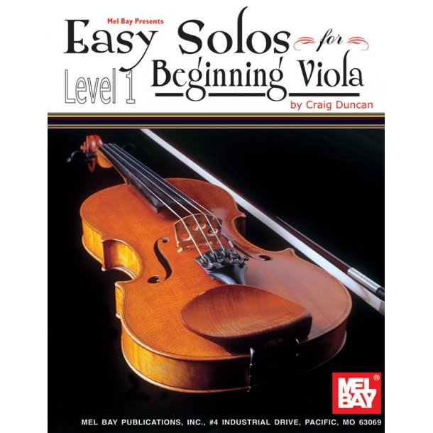 Easy Solos for Beginning Viola