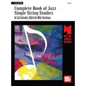 Complete Book of Jazz Single-String Studies