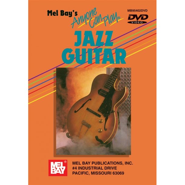 ANYONE CAN PLAY JAZZ GUITAR GTR DVD