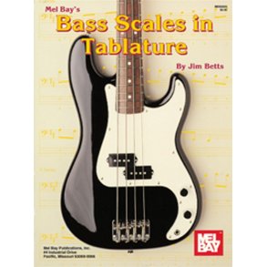 Bass Scales in Tablature
