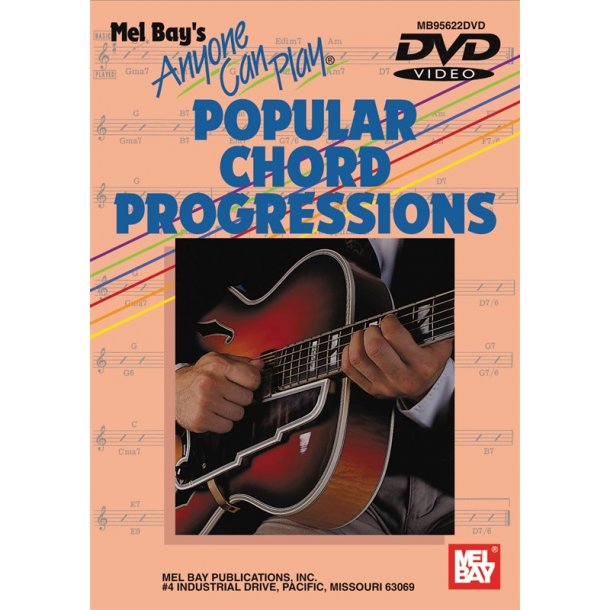 ANYONE CAN PLAY POPULAR CHORD PROGRESSIONS GUITAR (ALL) DVD