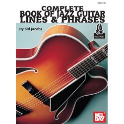 Sid Jacobs: Complete Book Of Jazz Guitar Lines & Phrases (Book/Online Audio)