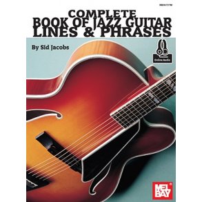 Sid Jacobs: Complete Book Of Jazz Guitar Lines & Phrases (Book/Online Audio)