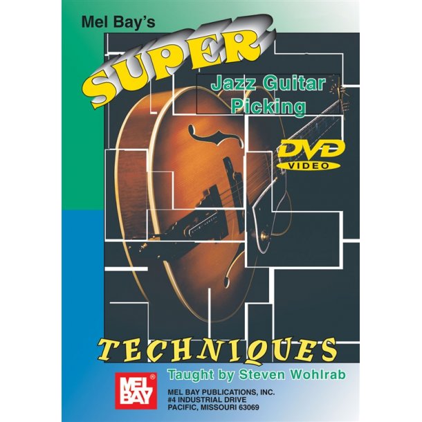 SUPER JAZZ GUITAR PICKING GUITAR (FLATPICKING & FINGERPICKING) DVD